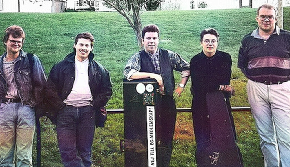 Working Class Heroes - fr v Lundblad, Uhlin, Robert, Reine och Jörgen